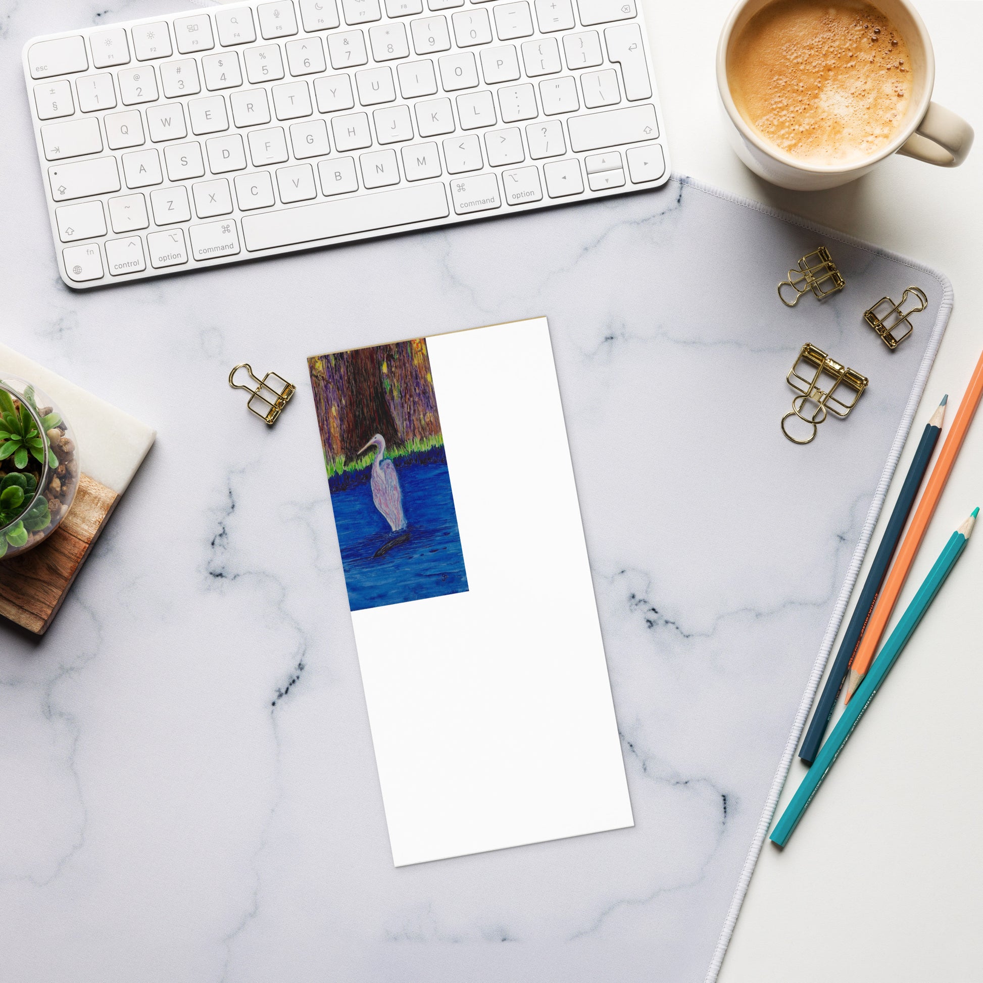 Artist-designed notepad featuring original artwork on each page—perfect for to-do lists, daily notes, or gift giving; compact, stylish, and ideal for home, office, or school use.