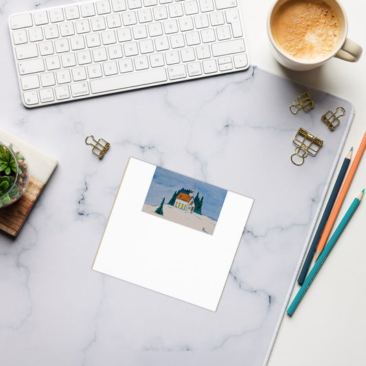 Artist-designed notepad featuring original artwork on each page—perfect for to-do lists, daily notes, or gift giving; compact, stylish, and ideal for home, office, or school use.