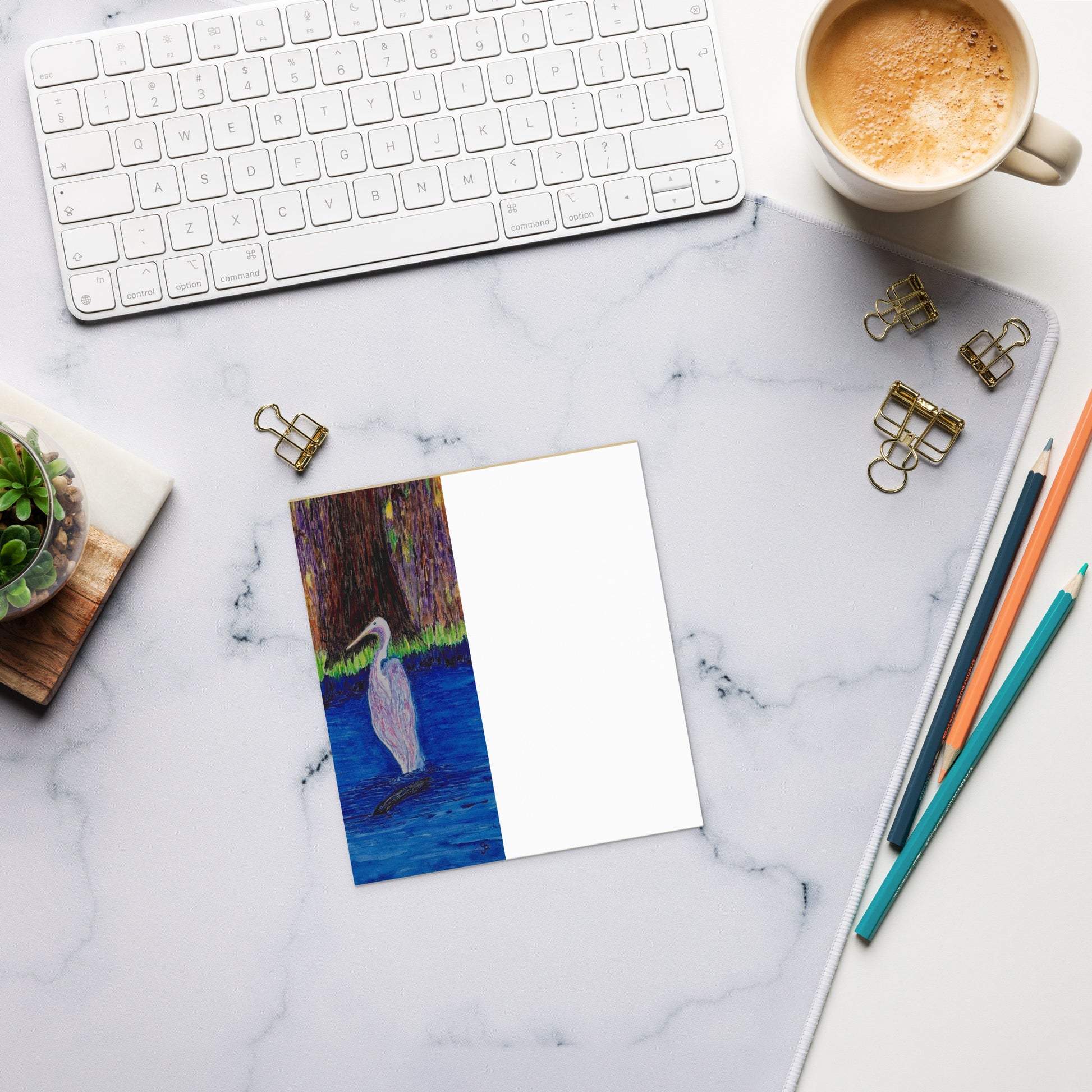 Artist-designed notepad featuring original artwork on each page—perfect for to-do lists, daily notes, or gift giving; compact, stylish, and ideal for home, office, or school use.