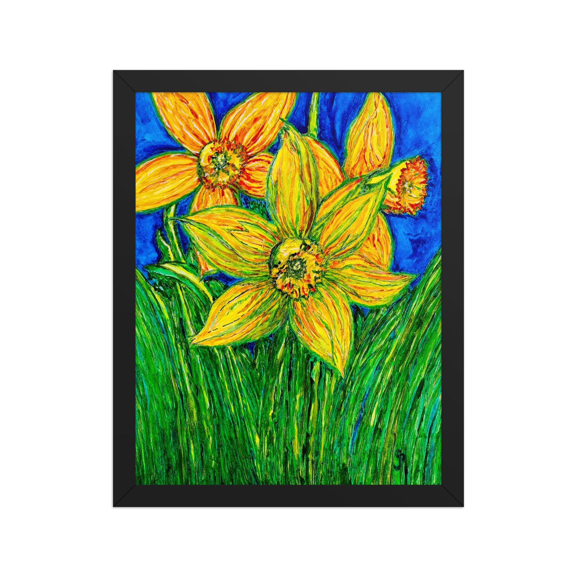 Original wall art perfect for home decor, gallery walls, or office spaces—high-quality artwork that adds color, character, and creativity to any room.