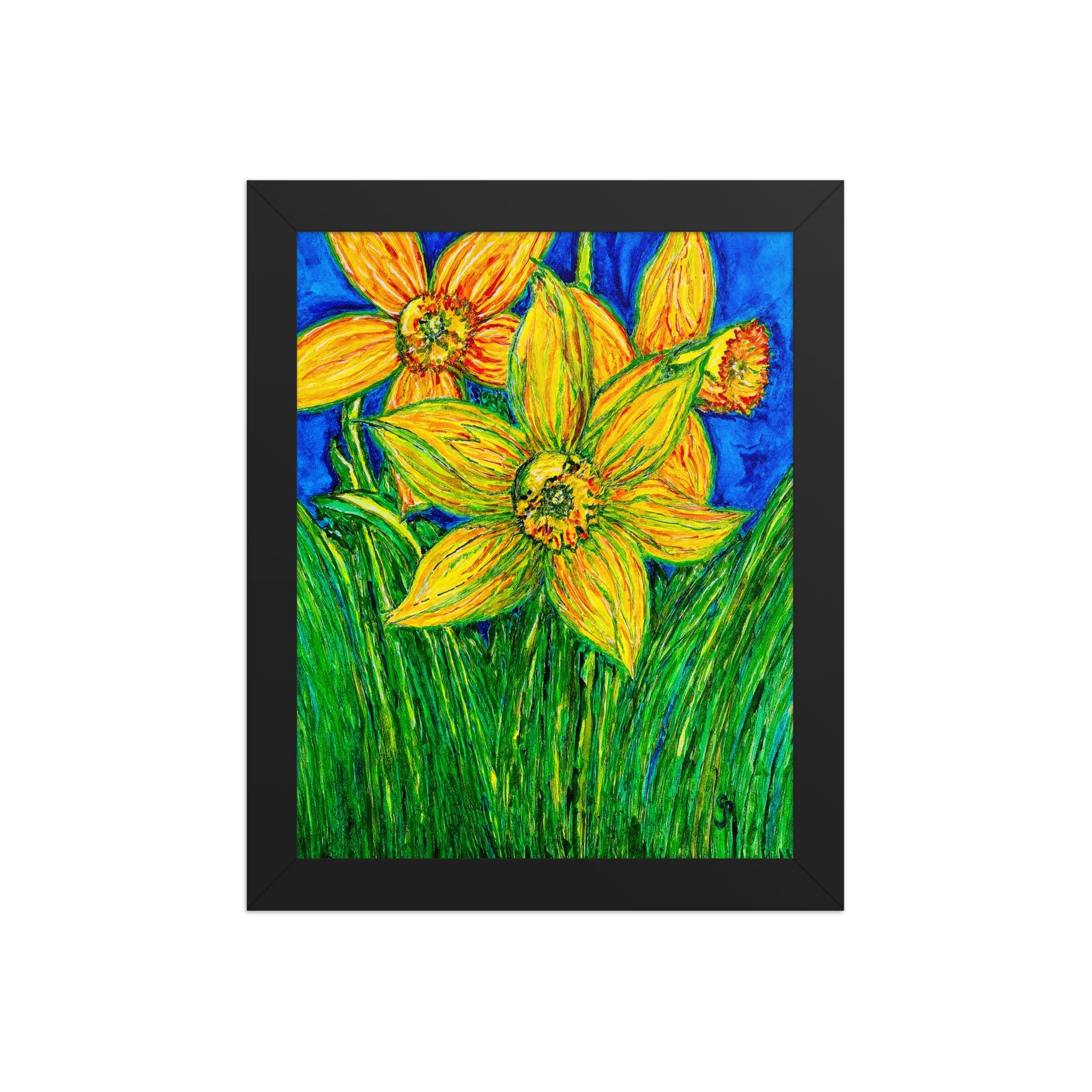 Original wall art perfect for home decor, gallery walls, or office spaces—high-quality artwork that adds color, character, and creativity to any room.