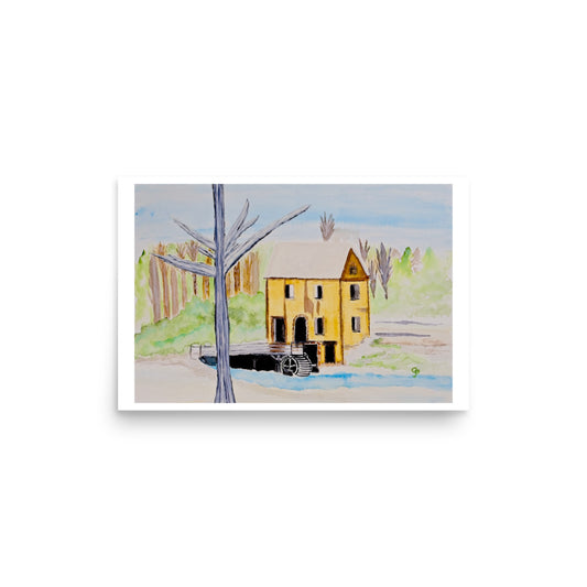 Original wall art featuring watercolor art design, perfect for home decor, gallery walls, or office spaces—high-quality artwork that adds color, character, and creativity to any room.