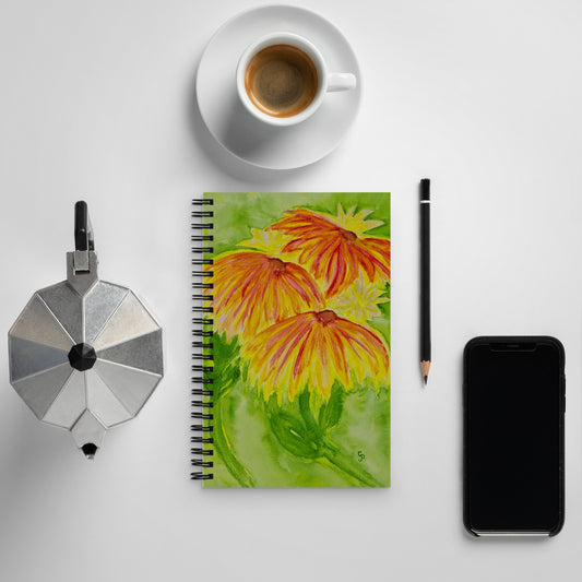 Spiral notebook featuring original cover artwork—durable, stylish, and perfect for journaling, note-taking, or creative writing; ideal for students, professionals, and art lovers.