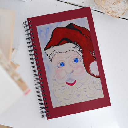Spiral notebook featuring original cover artwork—durable, stylish, and perfect for journaling, note-taking, or creative writing; ideal for students, professionals, and art lovers.