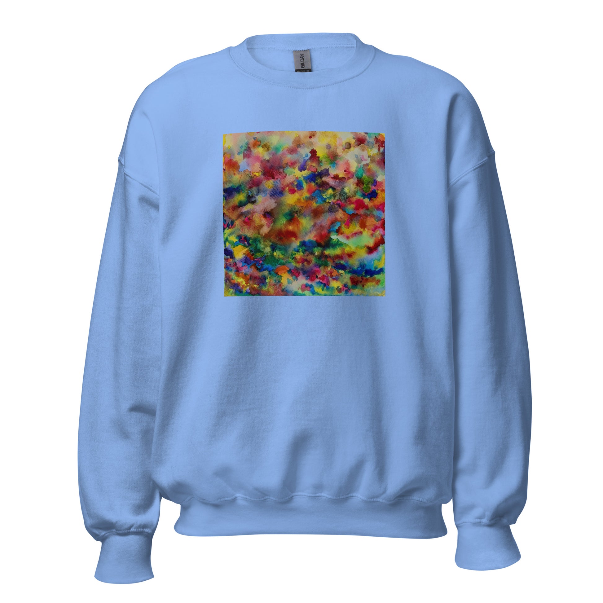 Cozy sweatshirt featuring original artwork—soft and perfect for casual wear, layering, or gifting; combines comfort, warmth, and artistic style for everyday outfits.
