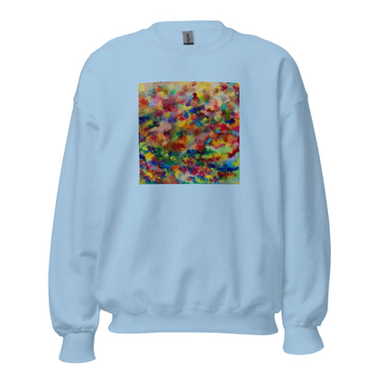 Cozy sweatshirt featuring original artwork—soft and perfect for casual wear, layering, or gifting; combines comfort, warmth, and artistic style for everyday outfits.