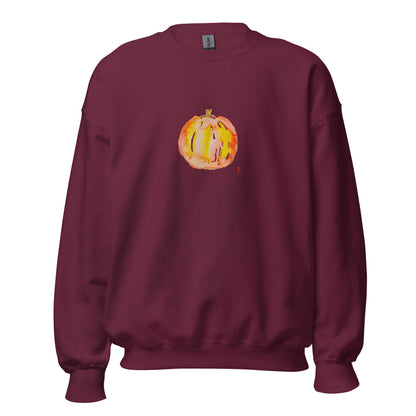 Cozy sweatshirt featuring original artwork—soft and perfect for casual wear, layering, or gifting; combines comfort, warmth, and artistic style for everyday outfits.