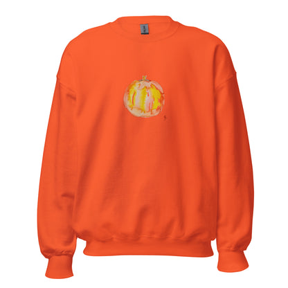 Cozy sweatshirt featuring original artwork—soft and perfect for casual wear, layering, or gifting; combines comfort, warmth, and artistic style for everyday outfits.