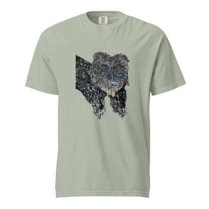 Comfort Colors short sleeve t-shirt featuring original artwork—garment-dyed for a soft, lived-in feel; relaxed fit, durable cotton fabric, and perfect for casual wear, art lovers, or gifting.