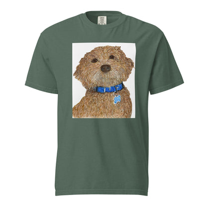 Comfort Colors short sleeve t-shirt featuring original artwork—garment-dyed for a soft, lived-in feel; relaxed fit, durable cotton fabric, and perfect for casual wear, art lovers, or gifting.