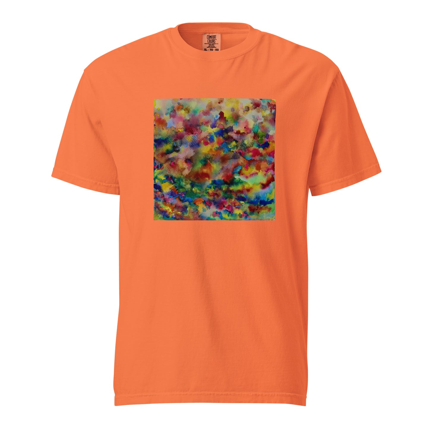 Comfort Colors short sleeve t-shirt featuring original artwork—garment-dyed for a soft, lived-in feel; relaxed fit, durable cotton fabric, and perfect for casual wear, art lovers, or gifting.
