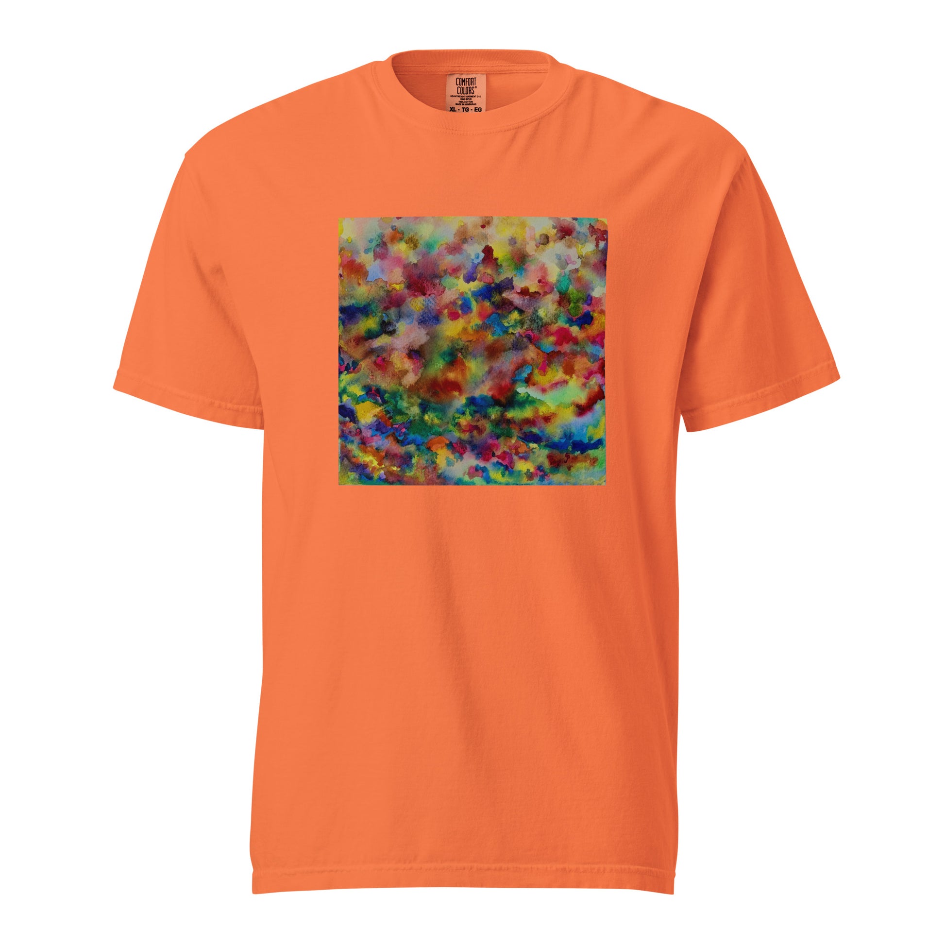 Comfort Colors short sleeve t-shirt featuring original artwork—garment-dyed for a soft, lived-in feel; relaxed fit, durable cotton fabric, and perfect for casual wear, art lovers, or gifting.
