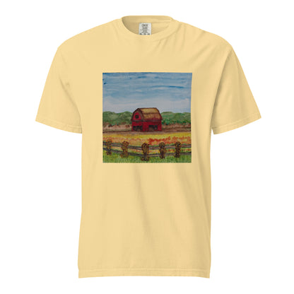 Comfort Colors short sleeve t-shirt featuring original artwork—garment-dyed for a soft, lived-in feel; relaxed fit, durable cotton fabric, and perfect for casual wear, art lovers, or gifting.
