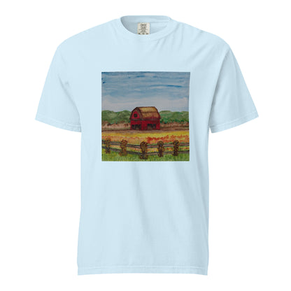 Comfort Colors short sleeve t-shirt featuring original artwork—garment-dyed for a soft, lived-in feel; relaxed fit, durable cotton fabric, and perfect for casual wear, art lovers, or gifting.