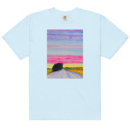 Comfort Colors short sleeve t-shirt featuring original artwork—garment-dyed for a soft, lived-in feel; relaxed fit, durable cotton fabric, and perfect for casual wear, art lovers, or gifting.