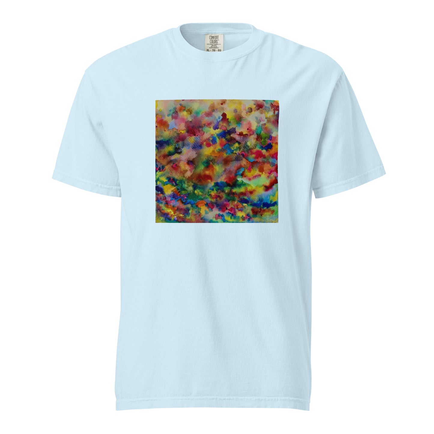 Comfort Colors short sleeve t-shirt featuring original artwork—garment-dyed for a soft, lived-in feel; relaxed fit, durable cotton fabric, and perfect for casual wear, art lovers, or gifting.