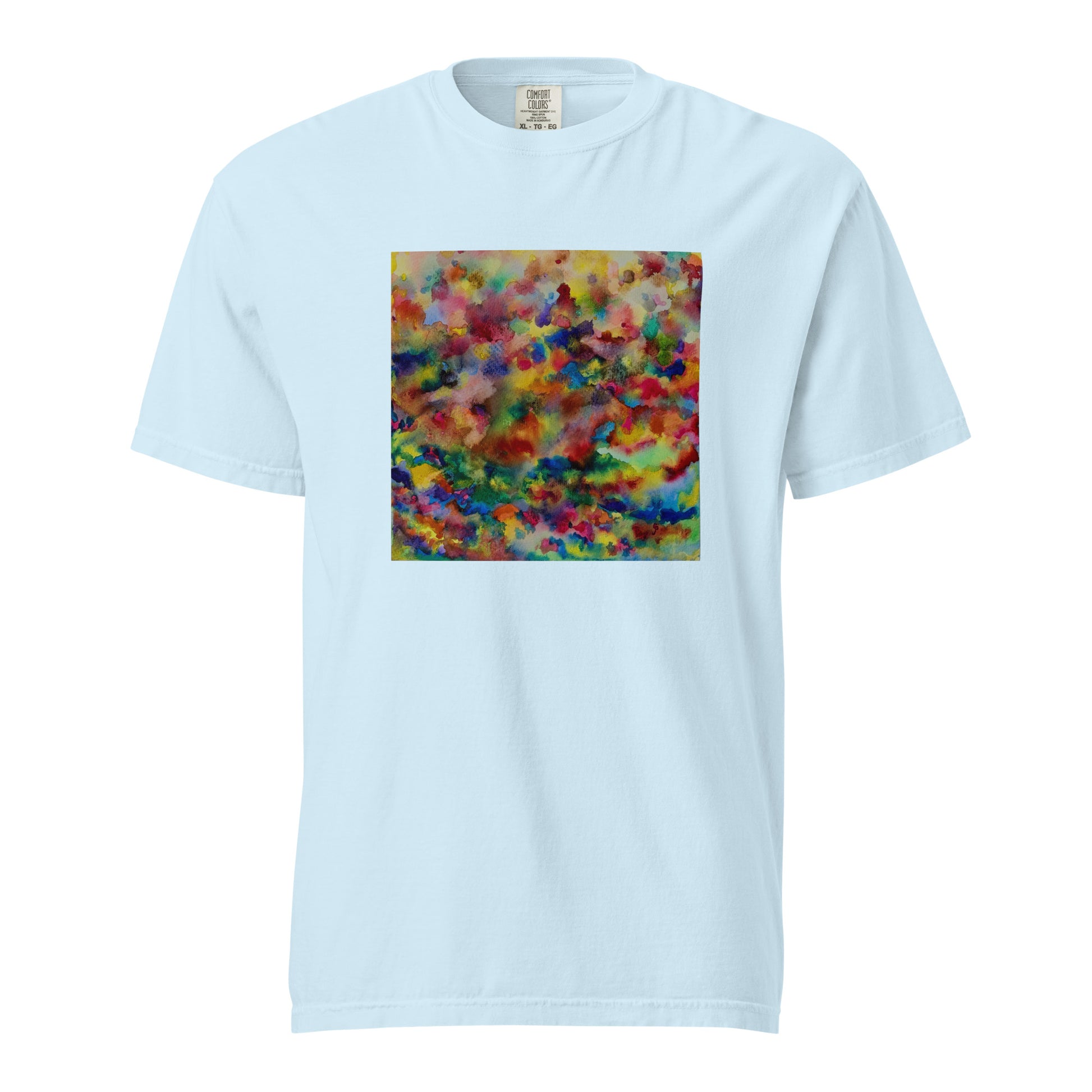 Comfort Colors short sleeve t-shirt featuring original artwork—garment-dyed for a soft, lived-in feel; relaxed fit, durable cotton fabric, and perfect for casual wear, art lovers, or gifting.