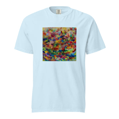 Comfort Colors short sleeve t-shirt featuring original artwork—garment-dyed for a soft, lived-in feel; relaxed fit, durable cotton fabric, and perfect for casual wear, art lovers, or gifting.