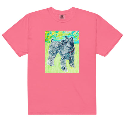 Comfort Colors short sleeve t-shirt featuring original artwork—garment-dyed for a soft, lived-in feel; relaxed fit, durable cotton fabric, and perfect for casual wear, art lovers, or gifting.