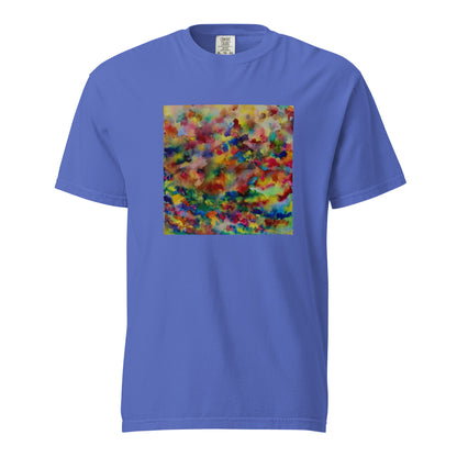 Comfort Colors short sleeve t-shirt featuring original artwork—garment-dyed for a soft, lived-in feel; relaxed fit, durable cotton fabric, and perfect for casual wear, art lovers, or gifting.