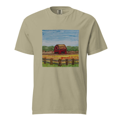 Comfort Colors short sleeve t-shirt featuring original artwork—garment-dyed for a soft, lived-in feel; relaxed fit, durable cotton fabric, and perfect for casual wear, art lovers, or gifting.
