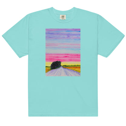Comfort Colors short sleeve t-shirt featuring original artwork—garment-dyed for a soft, lived-in feel; relaxed fit, durable cotton fabric, and perfect for casual wear, art lovers, or gifting.