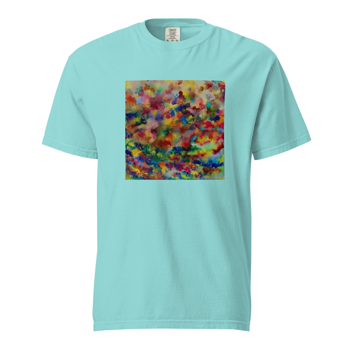Comfort Colors short sleeve t-shirt featuring original artwork—garment-dyed for a soft, lived-in feel; relaxed fit, durable cotton fabric, and perfect for casual wear, art lovers, or gifting.