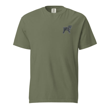 Comfort Colors short sleeve t-shirt featuring original artwork—garment-dyed for a soft, lived-in feel; relaxed fit, durable cotton fabric, and perfect for casual wear, art lovers, or gifting.