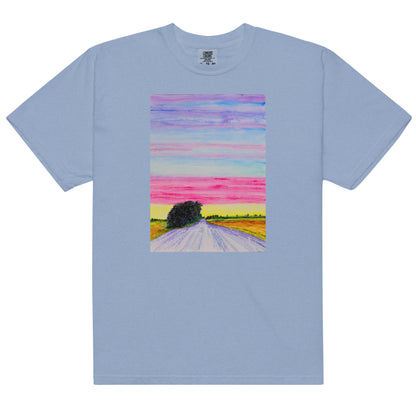 Comfort Colors short sleeve t-shirt featuring original artwork—garment-dyed for a soft, lived-in feel; relaxed fit, durable cotton fabric, and perfect for casual wear, art lovers, or gifting.