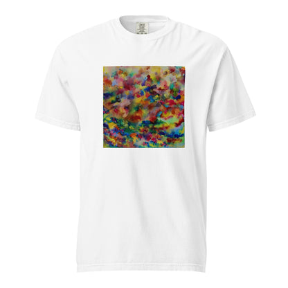 Comfort Colors short sleeve t-shirt featuring original artwork—garment-dyed for a soft, lived-in feel; relaxed fit, durable cotton fabric, and perfect for casual wear, art lovers, or gifting.