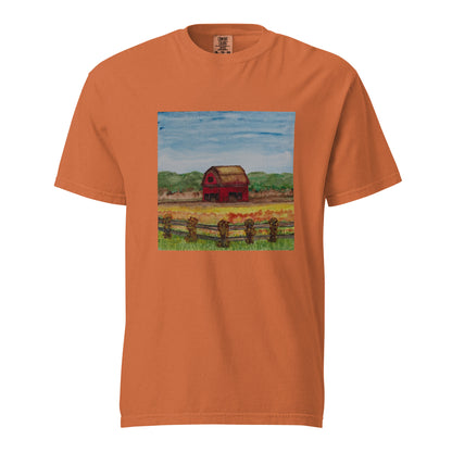 Comfort Colors short sleeve t-shirt featuring original artwork—garment-dyed for a soft, lived-in feel; relaxed fit, durable cotton fabric, and perfect for casual wear, art lovers, or gifting.