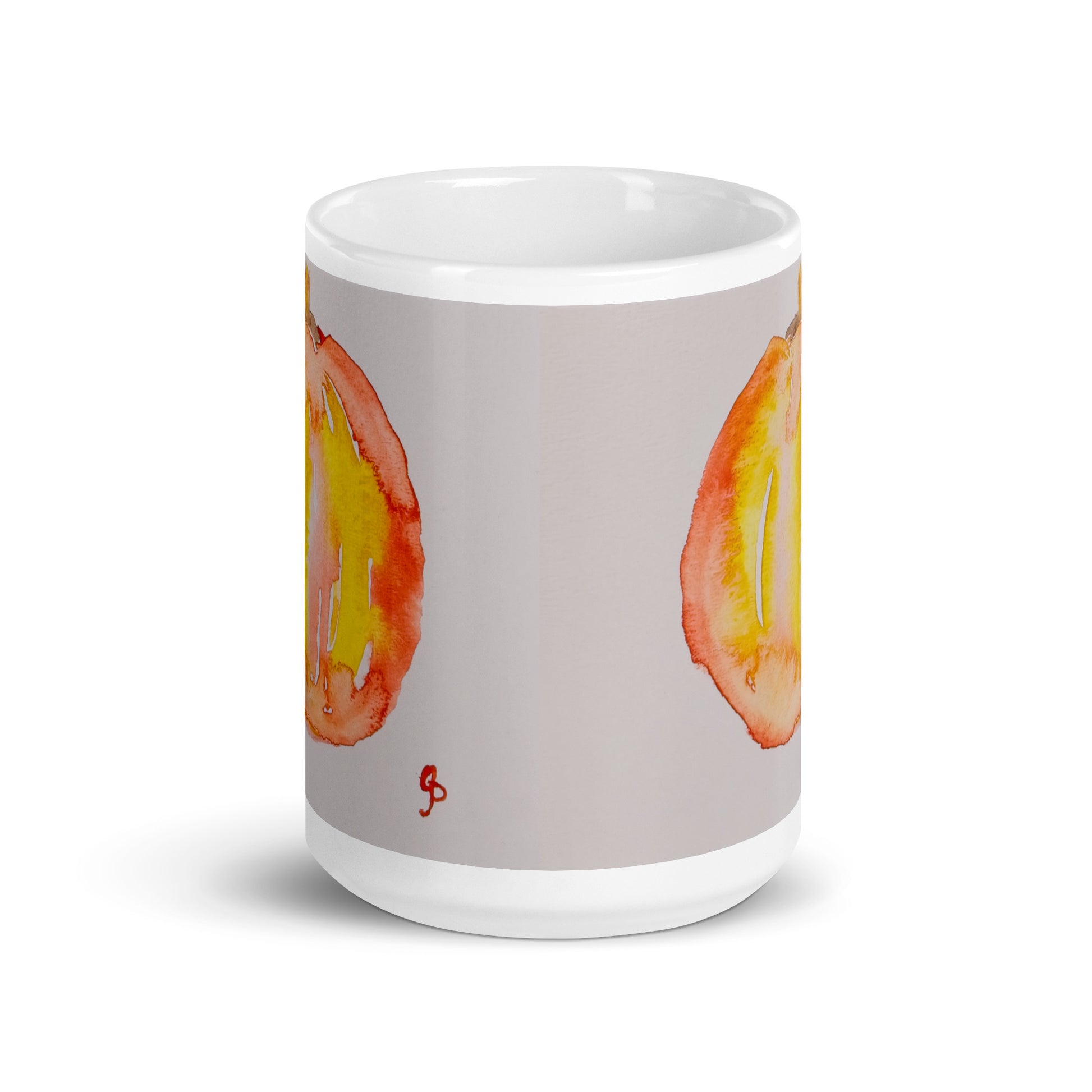 Ceramic mug featuring original artwork, perfect for coffee, tea, or hot cocoa—microwave and dishwasher safe, ideal for daily use, gifting, or adding artistic charm to your kitchen.