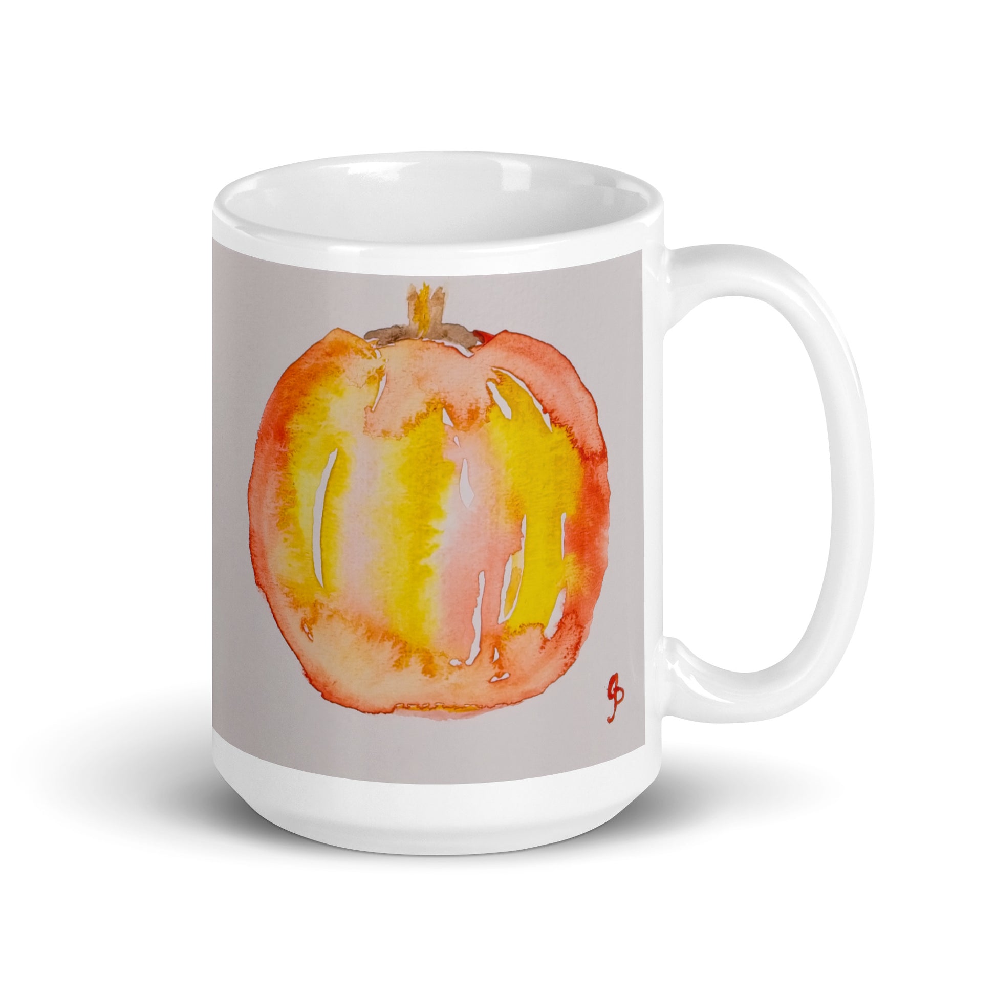 Ceramic mug featuring original artwork, perfect for coffee, tea, or hot cocoa—microwave and dishwasher safe, ideal for daily use, gifting, or adding artistic charm to your kitchen.