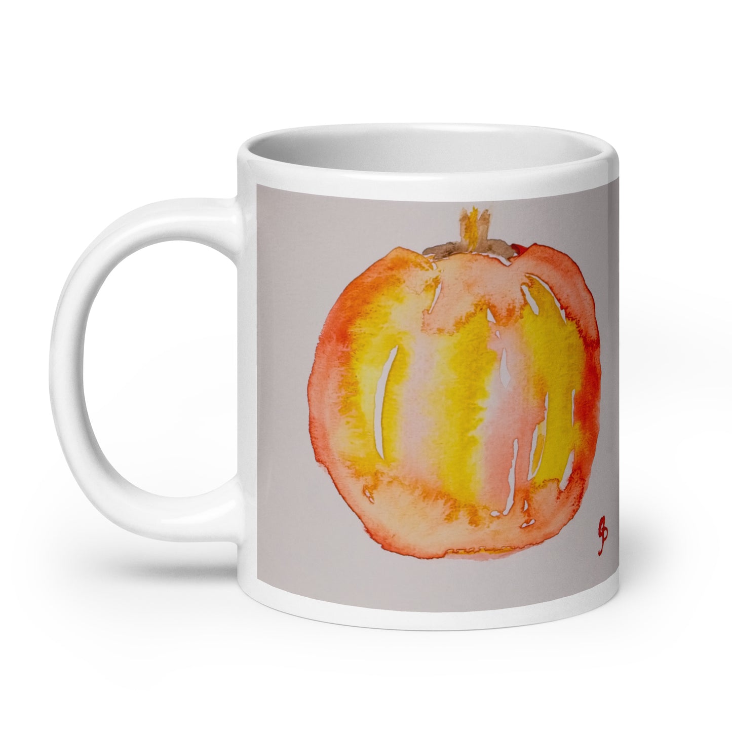 Ceramic mug featuring original artwork, perfect for coffee, tea, or hot cocoa—microwave and dishwasher safe, ideal for daily use, gifting, or adding artistic charm to your kitchen.