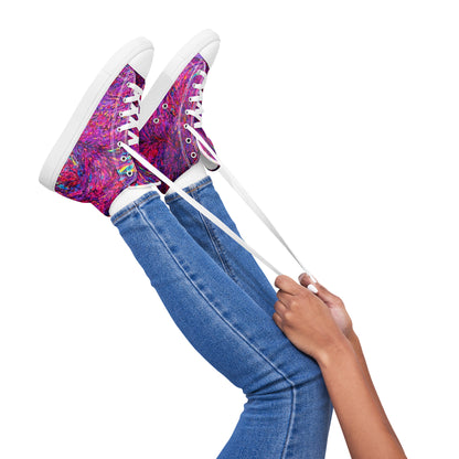Stylish sneakers featuring original artwork, designed for comfort and everyday wear—unique artistic shoes perfect for casual outfits, street style, or creative fashion lovers.