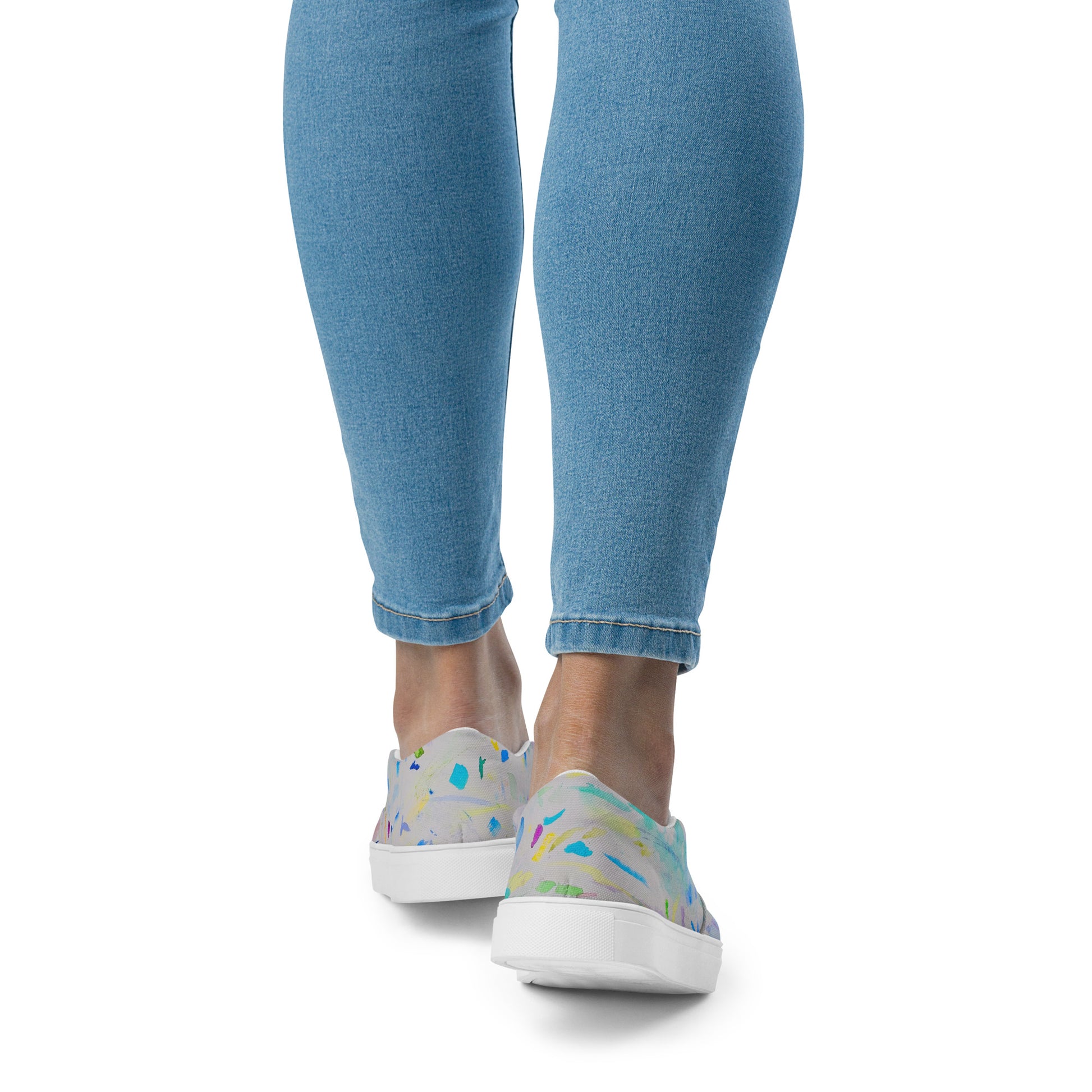 Stylish sneakers featuring original artwork, designed for comfort and everyday wear—unique artistic shoes perfect for casual outfits, street style, or creative fashion lovers.