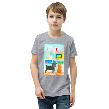 Bella + Canvas unisex short sleeve t-shirt featuring original artwork—super soft, lightweight, and breathable; perfect for casual wear, layering, or gifting with artistic style and comfort.