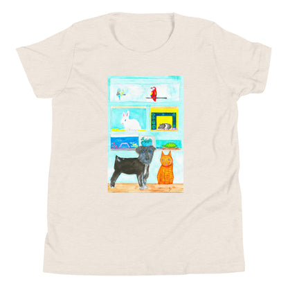 Bella + Canvas unisex short sleeve t-shirt featuring original artwork—super soft, lightweight, and breathable; perfect for casual wear, layering, or gifting with artistic style and comfort.